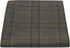 Olive Green & Brown Check Pocket Square, Tweed, Tartan, Plaid...