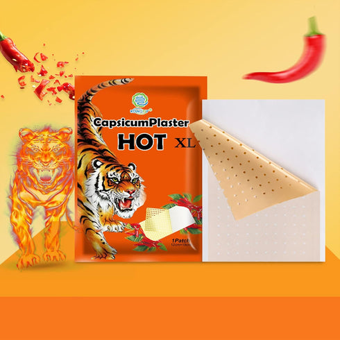 KONGDY Hot Capsicum Plaster Heat Patch Tiger Patches Neck Muscle Shoulders Body Muscle Herbal Plaster(20 pcs)...