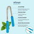DrTung's Stainless Tongue Scraper - Tongue Cleaner for Adults, Kids, Helps Freshens Breath, Easy to Use Comfort Grip Handle, Comes with Travel Cas...