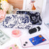 Oyachic 2 Packs Large Floral Coin Purses Canvas Cash Wallet Make Up Cellphone Bag Vintage Change Pouch Key Holder Kiss lock Clasp Clutch...