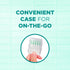 GUM Soft-Picks Original, Easy to Use Dental Picks for Teeth Cleaning and Gum Health, Disposable Interdental Brushes with Convenient Carry Case, De...