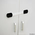 Child Safety Locks (Black) - Set of 6 - Prevents Injury and Opening (Oven) Doors, (Kitchen Sink) Cabinets, Toilet Seats, etc. - No Tools or Screws...