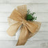 Burlap Wired Edge Ribbon for Gift Wrapping, Christmas Trees Decorations, Big Bow, Wreath, Crafts Making, 2 Rolls, 2.5 Inch x 6 Yards...