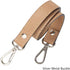 ESUPPORT Purse Straps Replacement Leather Handbags Shoulder Bag Wallet DIY 23.62 Inch Long Silver Metal Buckle...