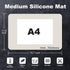 Silicone Mat for Kitchen Counter, BPA-Free Silicone Placemat, Heat-Resistant NonSlip Table Mat for Air Fryer, Countertop Protector Mat, Silicone M...
