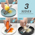 Cambom Lemon Zester Grater Three-piece Suit - Heavy Duty Kitchen Tool for Parmesan Cheese, Ginger, Garlic, Nutmeg, Chocolate, Vegetables?Fruits?St...