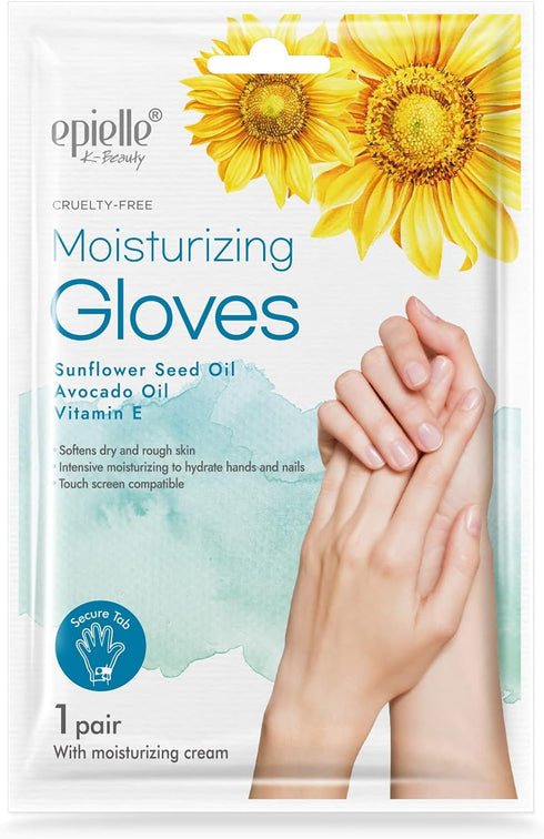 Epielle Assorted Hand Care Gloves Set | 5 Pairs: Moisturizing, Hydrating, Repairing, Nourishing, Relaxing | Korean Skincare...