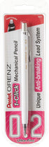 Pentel® Orenz Mechanical Pencil, B Lead, 0.2 mm, White Barrel...