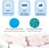 Replacement Toothbrush Heads Compatible with Gleem Electric Toothbrush, W Shape Design Planted with Nylon Bristle Black 10 Pack (White)...