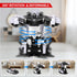 Transform Rc Cars for Boys 4-7 8-12, 2.4Ghz 1:18 Scale Remote Control Car Transforming Robot, One-Button Deformation 360° Rotation and Drift Car T...