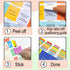 Tabs for Alcoholics Anonymous The Big Book fourth edition (Book not Included), 72 Printed Color-Coded and Laminated Tabs, with Page Markers and Al...