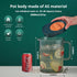 68oz/0.52 Gallons/2.0 Litre Plastic Pitcher with Lid,Clear Hot/Cold Eco-Friendly Carafes, Fridge Water Pitcher Jug for Hot/Cold Lemonade Juice Bev...