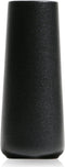 VanEnjoy 7" Desktop Minimalist Black Ceramic Vases Home Office Decoration Frosting Finish Vase (Medium Plain)...