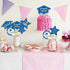 Blue and Gold Graduation Decorations Set of 24 Class of 2025 Table Decor Congrats Grad Party Centerpiece Sticks Table Toppers Graduation Party Sup...