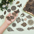 PH PandaHall 120pcs Filigree Metal Embellishments 19 Style Filigree Connectors Charms Antique Bronze Flower Animal Pendants for Steampunk Mixed Me...