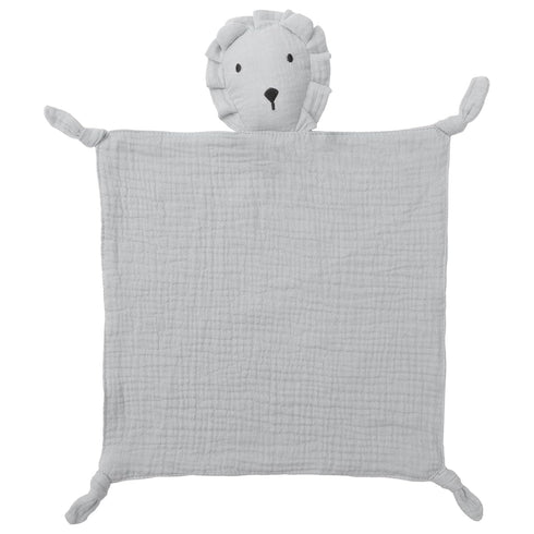 Newborn Baby Loveys Security Blanket Muslin Soft & Breathable,Organic Cotton Lion Lovies for Baby New Born Boy Girl Unisex Baby Unique Neutral Pre...