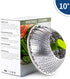 Vegetable Steamer Basket, Stainless Steel Folding Steamer with Extending Removable Center Handle Insert for Veggie Seafood Cooking to Fit Various ...
