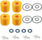 4 sets Engine oil filters Compatible with Toyota, Camry, Highlander, Rav4, Sienna, Tacoma, Lexus and other models Replace#?04152YZZA1?04152-YZZG1?...