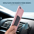 Mount Metal Plate for Cell Phone Magnet Holder Magnetic Car Mount with Strong Adhesive Sticker, 2 Round and 2 Rectangle Black......