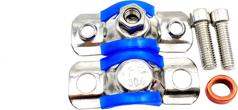 2Pcs Chair Fixers,Chair Sinking Stoppers with Blue Rubber Pads Suitable for 25-27mm (0.98-1.06 inches) Cylinder Diameter of Office Chairs...