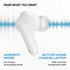 Creative Zen Air Lightweight True Wireless Sweatproof in-ears with Active Noise Cancellation, Ambient Mode, Bluetooth 5.0, IPX4, Up to 6 Hours Per...