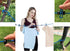 2 Pack Portable Clothesline with 12 Clothespins, Windproof Travel Stretchy Retractable Elastic Laundry Clothes Line for Backyard, Vacation Hotel, ...