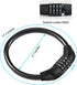 Rofio Refrigerator Lock, Upgraded 4 Digit Fridge Lock for French-door Refrigerators, Cabinet Locks, Easy to Set and Use