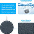 Aquarium Air Stone Disc, 8 Pcs 1.6" Air Stone Disc Bubble Diffuser with 2M Tube, Bubbler Stone for Fish Tank Air Stones, Airstone Bubbler Oxygenat...