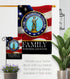 Breeze Decor Army National Guard Family Garden Flag Armed Forces ANG United State American Military Veteran Retire Official House Banner Small Yar...