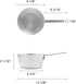 Thunder Group ALSKSS001 Sauce Pan 1-1/2 Qt 6-1/4" Dia. X 3-7/8"H...