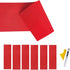 Compatible with Bowtie Logo Wrap Stickers Cut-Your-Own Emblem Overlay DIY Decals for Chevy 6PCS Red...