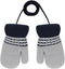 Toddler Kids Short Knitted Gloves Winter Thick Fleece Lining Mittens for 1-3 Yrs...