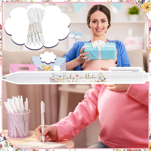 36 Pcs Baby Shower Pens Party Favors Gifts Bulk for Guests Girls Boys Games Neutral Gender Reveal Favors Baby Shower Prizes Souvenirs Oh Baby Gift...