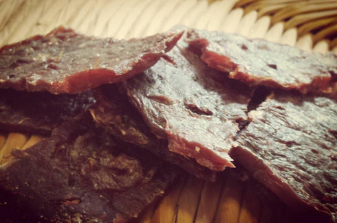 Aufschnitt Grass Fed Beef Jerky - Low Sodium, Certified Kosher - Halal and Keto Friendly - 2 Pack, BBQ...