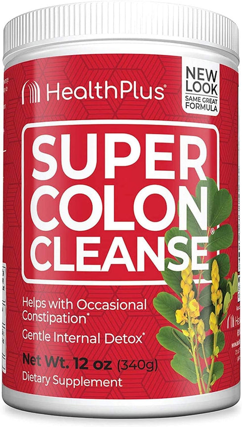 Health Plus Super Colon Cleanse: 10-day Cleanse -Detox | More Than 2 Cleanses, 12 Oz...