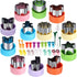 1.5in Vegetable Cutter Shape Set-12PCS Mini Cookie Cutters Fruit Biscuit Pastry Mold Children's Baking and Food Supplement Tool Accessories.(20 Fo...