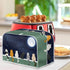 Galaxy Print Oven Cover Kitchen Bread Machine Protector, Moon Cat 2 Slice Toaster Cover for Home, Anti Dust Fingerprint Toaster Cover, Kitchen Sma...