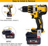 Battery Adapter Compatible with Dewalt 20v Max Tools, Convert for Milwaukee M18 18V Battery to Replacement for Dewalt 20v Battery to 20v Cordless ...
