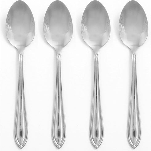 Hampton Forge Ginger 4 Pc Dinner Spoons, 0.35 LB, Metallic...
