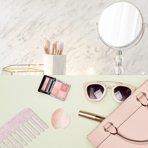 VOCOSTE 2 Pcs Hair Comb Wide Tooth, Anti-Static, for Thick, Curly Hair, Hair Care, Detangling Comb, for Wet and Dry, 2.5mm Thick Pink...