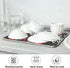 Coffee Theme Beans Dish Drying Mat for Kitchen Counter 18 x 24 Inch Absorbent Microfiber Dry Dishes Mats Drainer Mat Dish Drying Pad for Counterto...