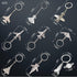9pcs Airplane Keychain Set Spacecraft Aircraft Airliner Fighter Plane Model Creative Key Ring Gift for Aviation Enthusiast Pilot Aviator...