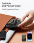 SODI Magnetic Phone Stand Compatible with Mag-Safe iPhone Stand for Desk, Foldable Adjustable Phone Holder Dock, Detachable Continuity Camera Moun...
