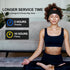 2 Pieces Wireless Bluetooth-compatible Music Headband with HD Speakers Wireless Headphones for Side Sleepers Sleeping Calling Jogging Yoga Workout...