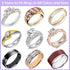 100 Pcs Ring Sizer Adjuster for Loose Rings with Ring Size Measuring Tool, Plug-in Invisible Ring Guards Silicone Tightener EVA Foam Ring Size Adj...
