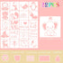 20 Pack Baby Shower Stencils for Onesie Decorating Kit Fabric Reusable Mixed Phrase Pattern Painting Stencils Small Animals Template for Painting ...