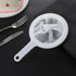 Ultra Fine Mesh Net Strainer Plastic Nylon Food Strainer Filtering Colander with Handle Mini Brine Shrimp Separation Net Sieve for Baking Kitchen ...