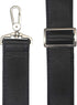 BEAULEGAN Bag Strap Replacement - Leather with Nylon - 51 Inch Long Adjustable for Crossbody/Shoulder, 1.5 Inch Wide (Black/Gold)...