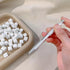 100 Pcs White Soft Nail Sponges for Ombre, 4 Claws Nail Sponge Metal Grabber,Ombre Nail Brush Nail Supplies Manicure Nail Art Tools Nail Accessori...
