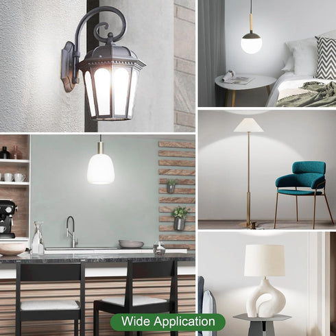 14W 1500LM Dimmable LED Light Bulbs 100 Watt Equivalent Bright A19 LED Bulbs with E26 Medium Base Daylight White 5000K CRI 90+ for Home Office Bed...